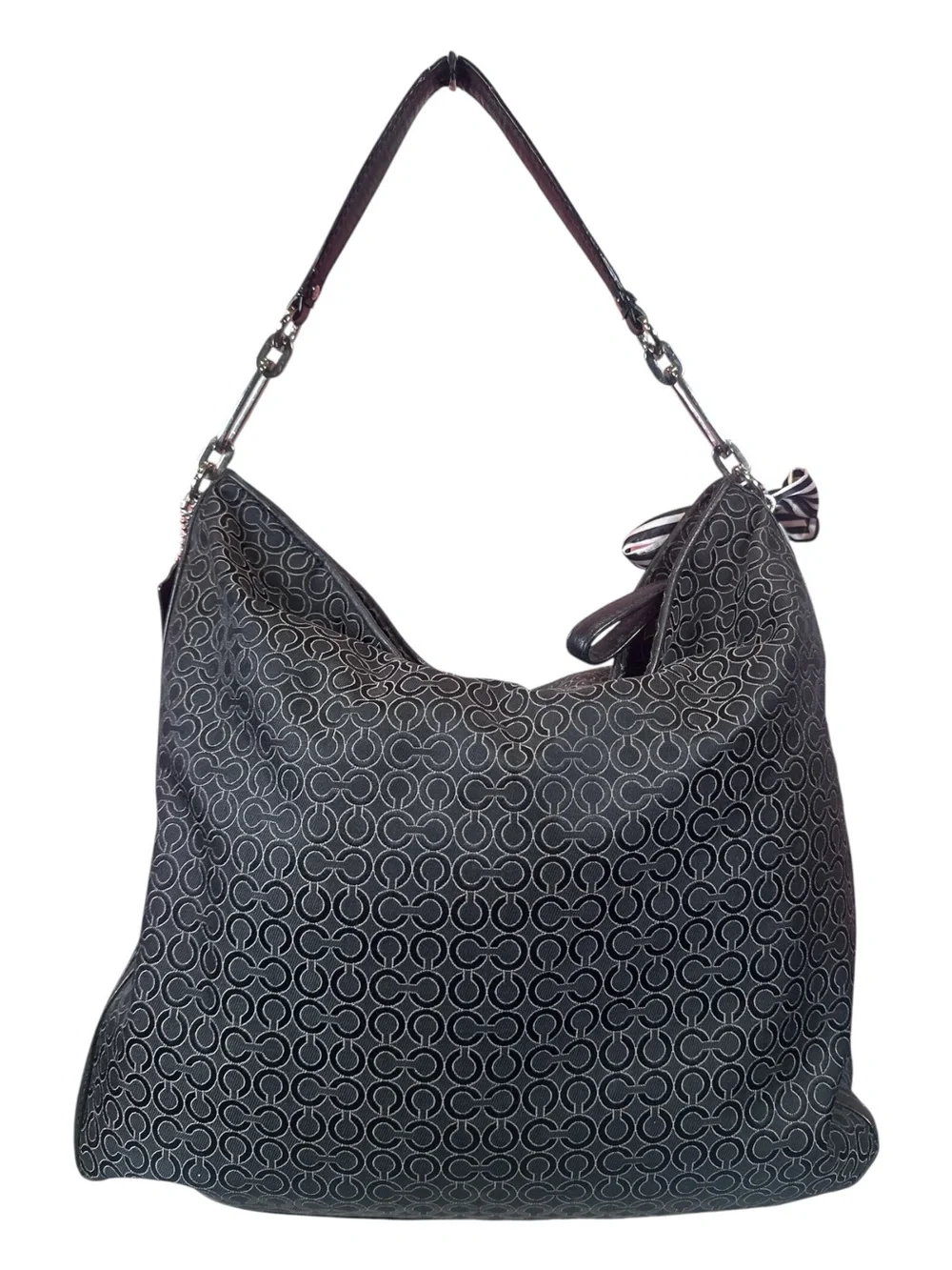 Coach Madison Art Signature Hobo Bag Like New